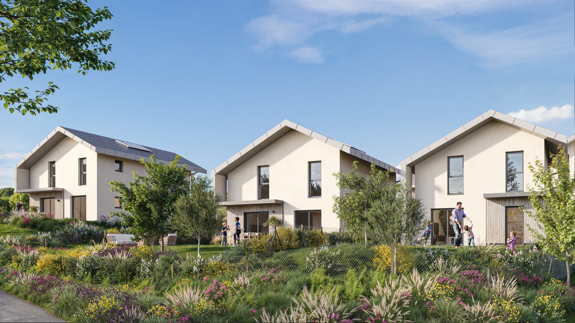 Les Ollières - Houses - Apartments - New Construction - Exterior View