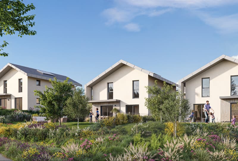Salève Parc Haute-Savoie features a large park in the heart of the residential complex.