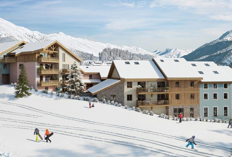 Salève Parc Haute-Savoie features a large park in the heart of the residential complex.